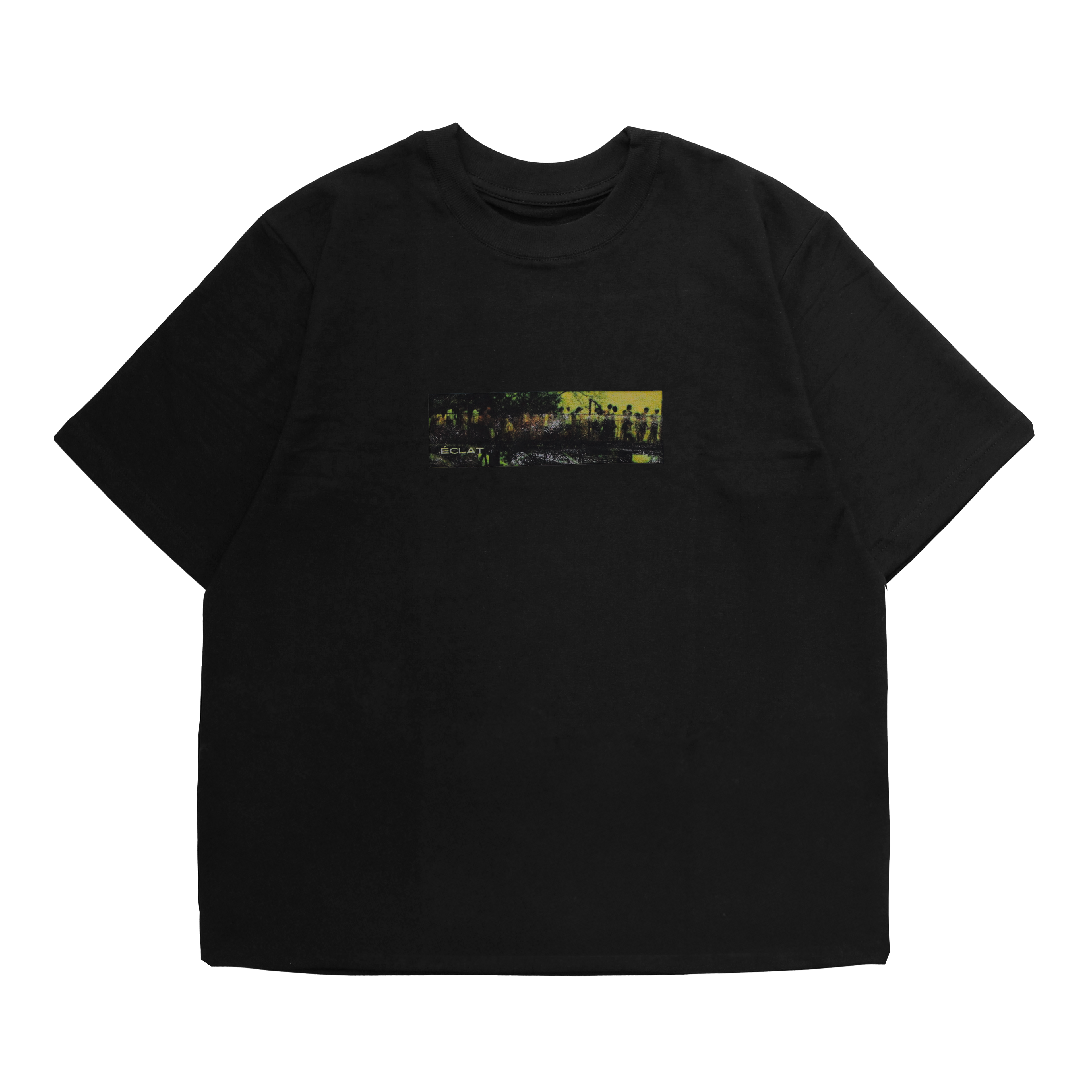 ÉCLAT TEE "BOX LOGO" PRETA