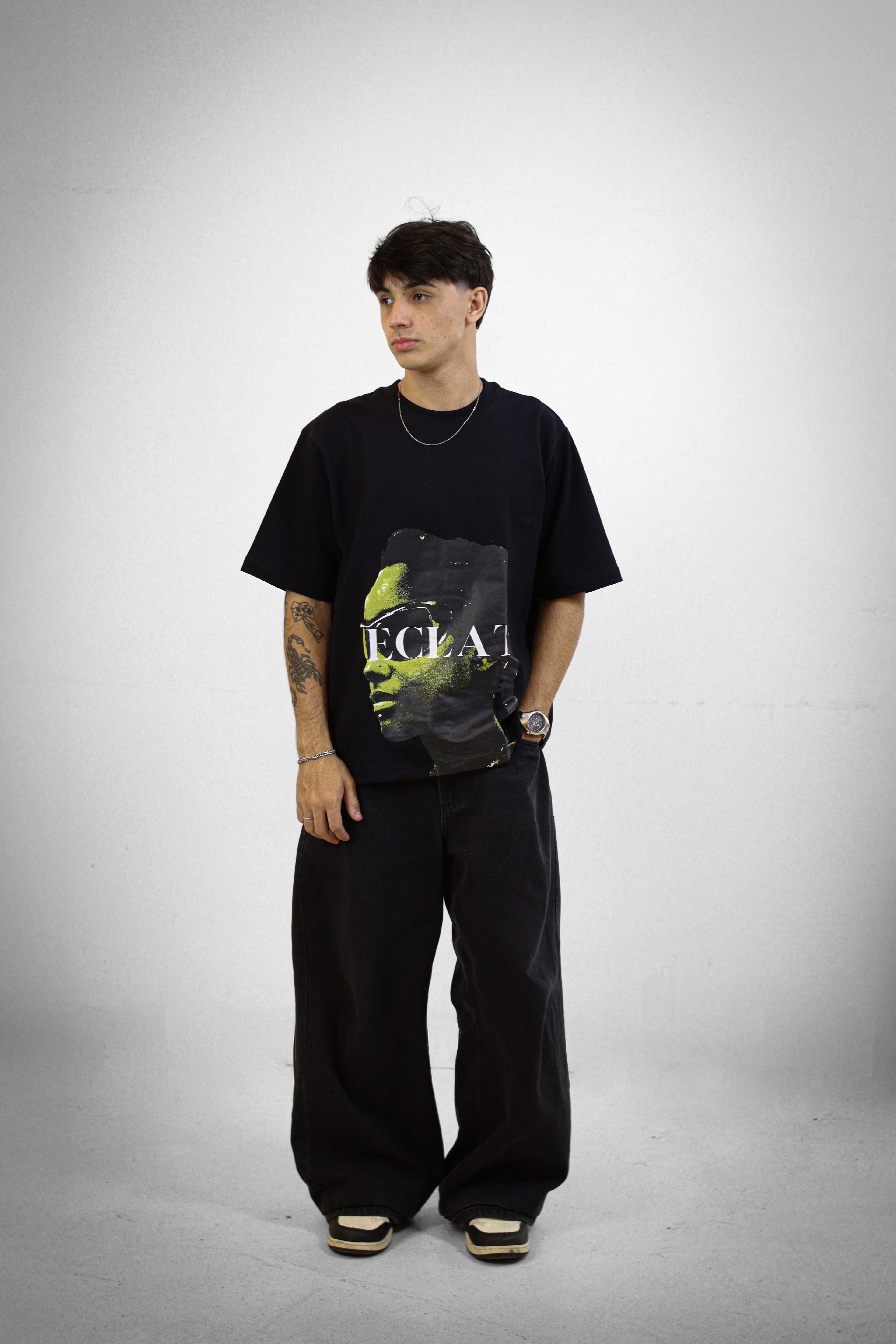 ÉCLAT TEE "GRIMBE" PRETA