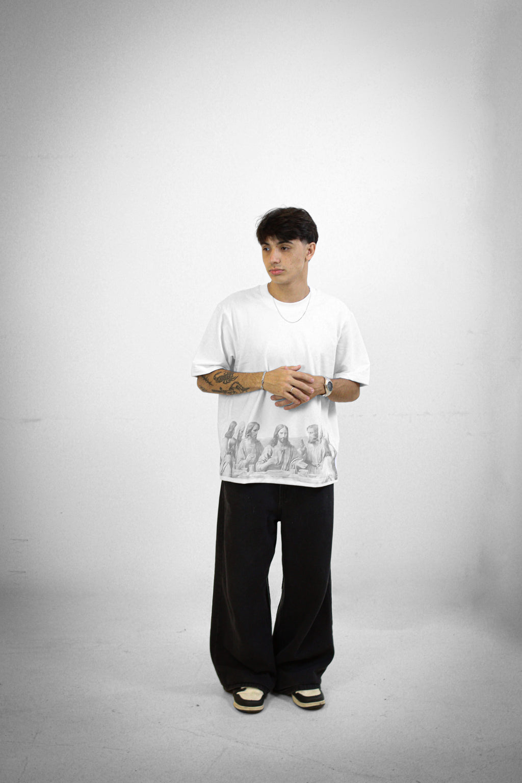 ÉCLAT TEE "SANTA CEIA" BRANCA