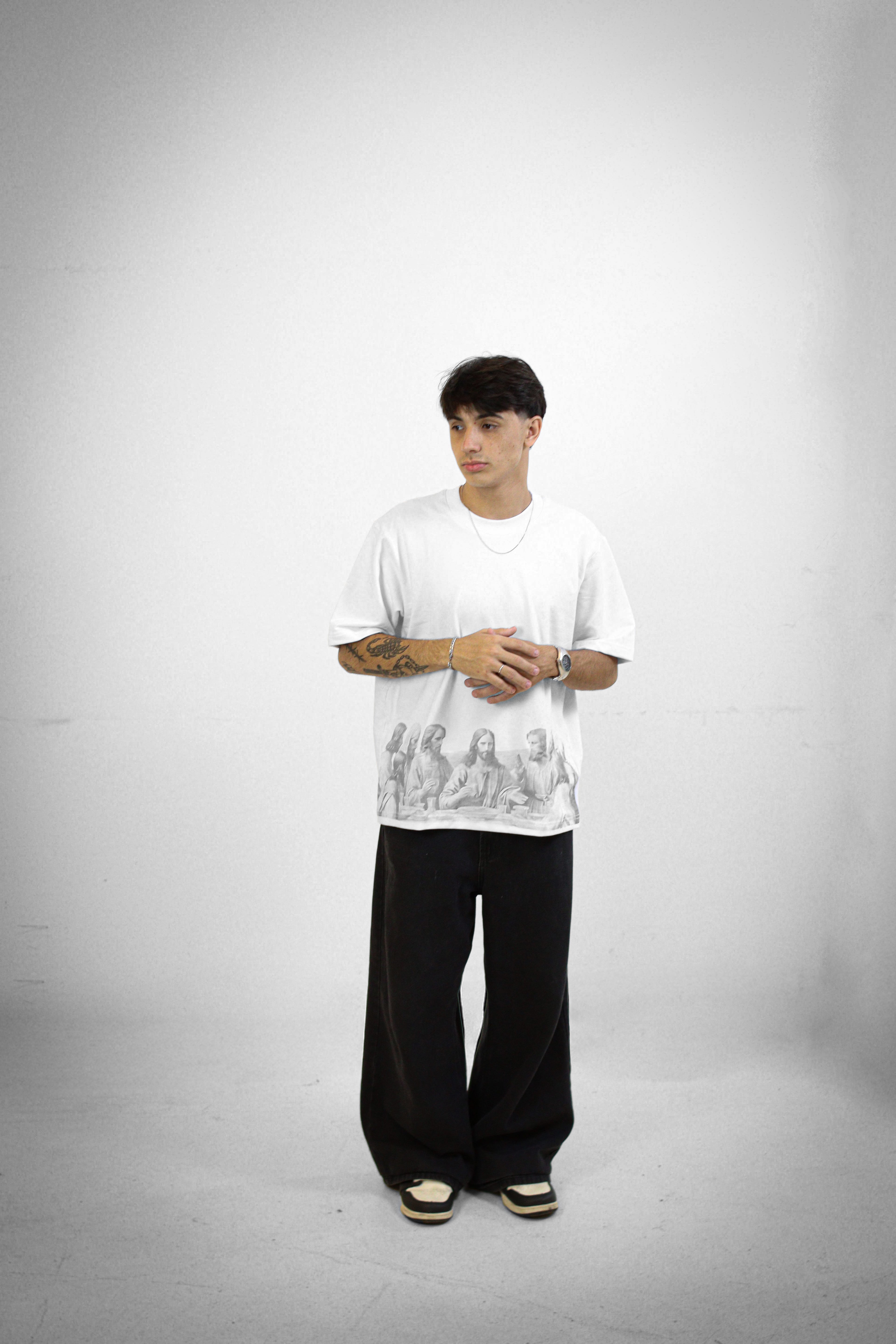 ÉCLAT TEE "SANTA CEIA" BRANCA