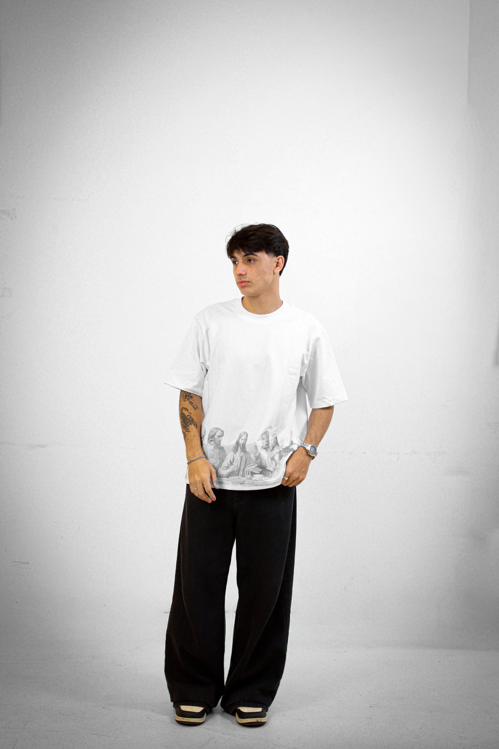 ÉCLAT TEE "SANTA CEIA" BRANCA