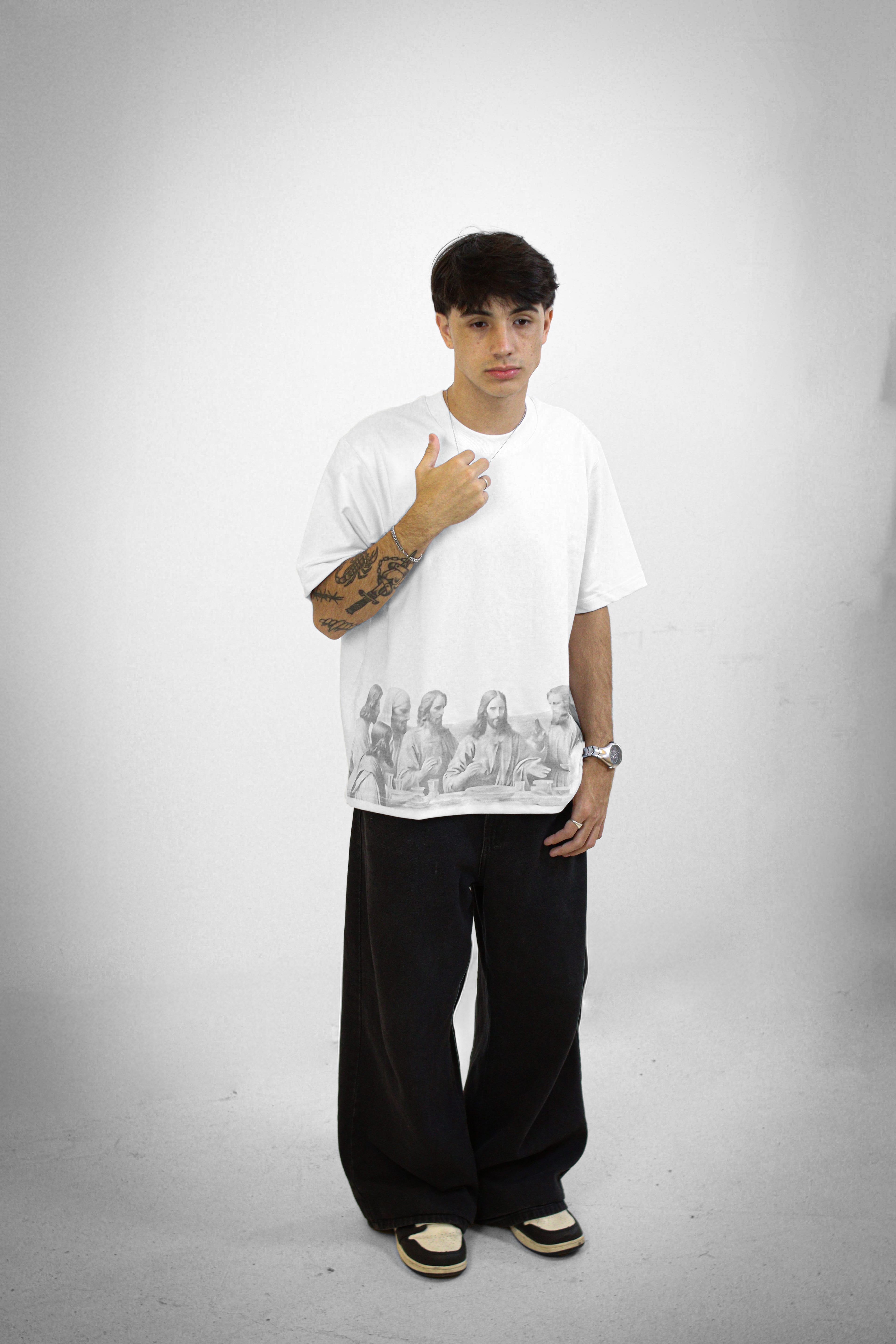 ÉCLAT TEE "SANTA CEIA" BRANCA