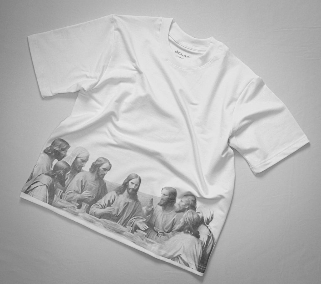 ÉCLAT TEE "SANTA CEIA" BRANCA