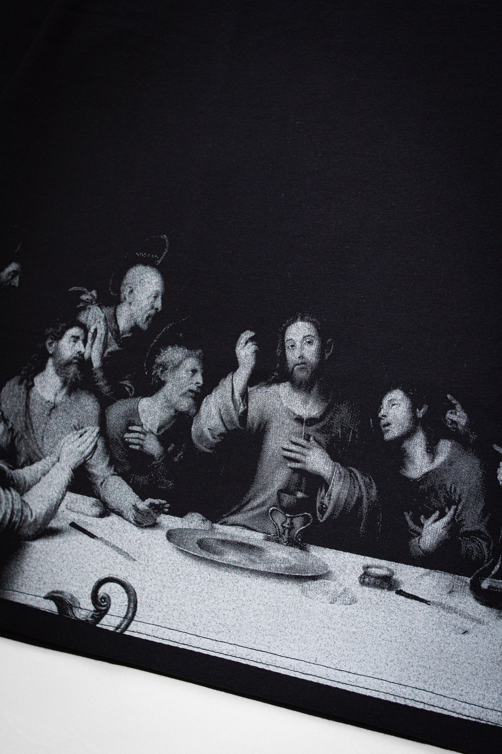 ÉCLAT TEE "SANTA CEIA" PRETA