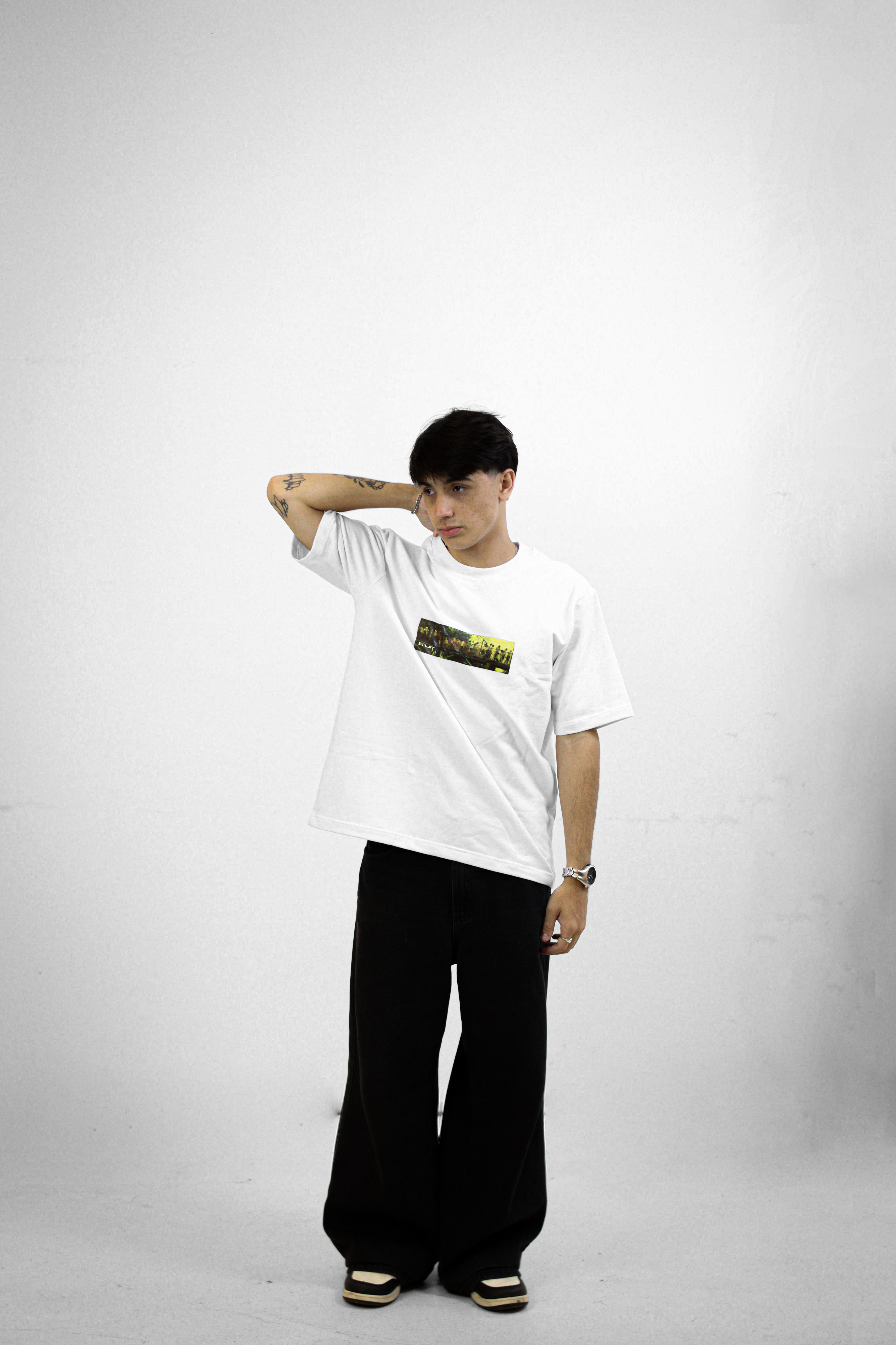 ÉCLAT TEE "LOGO BOX" BRANCA