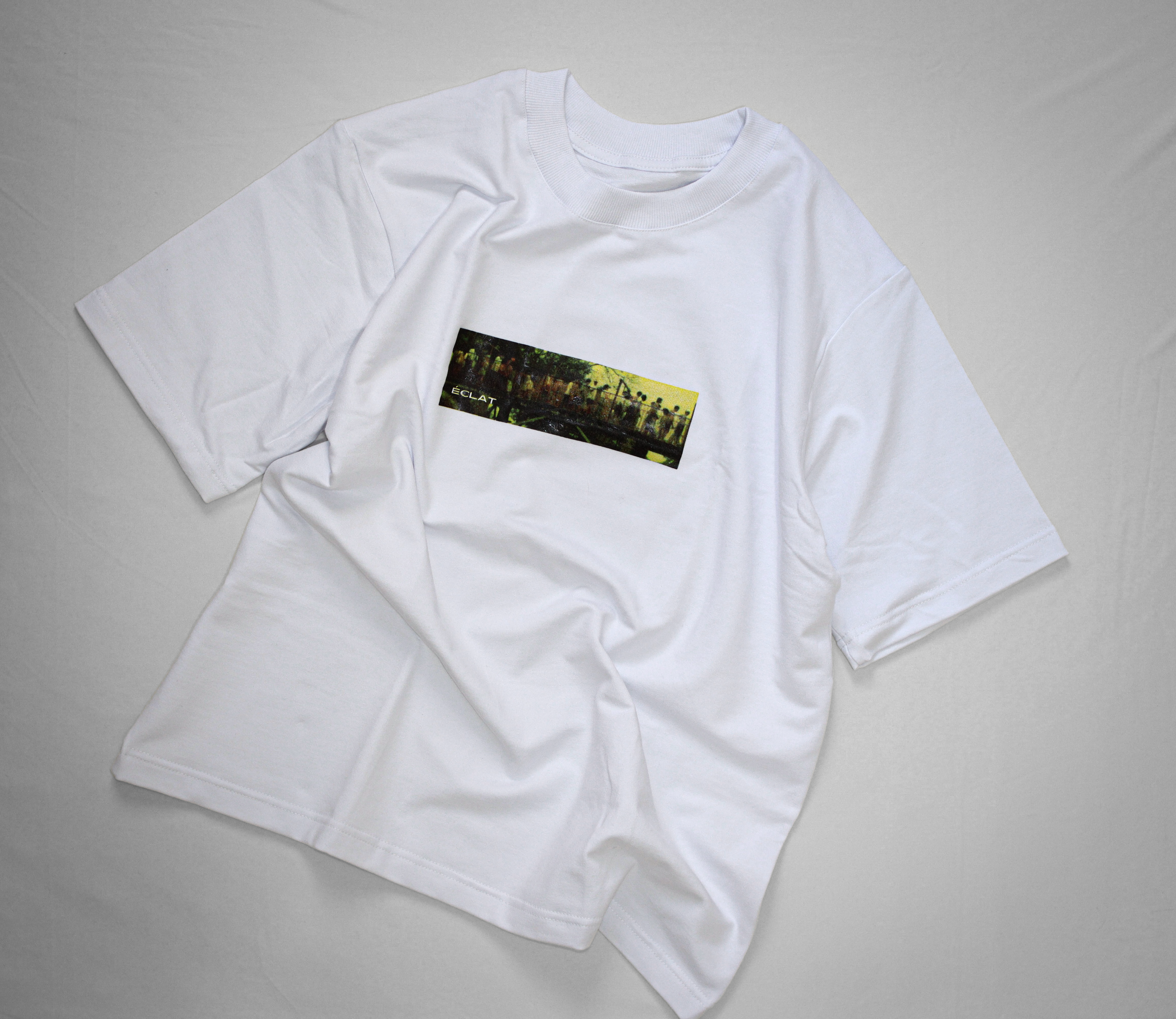 ÉCLAT TEE "LOGO BOX" BRANCA